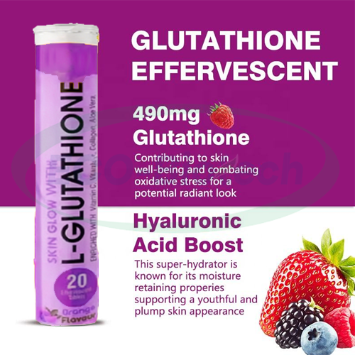 L-glutathione Effervescent Tablets Manufacturer for skin brightening