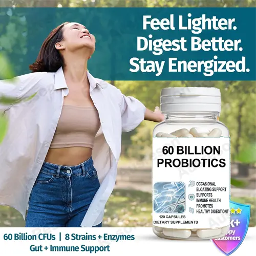 High potency 60 Billion Probiotics Capsules | Reson