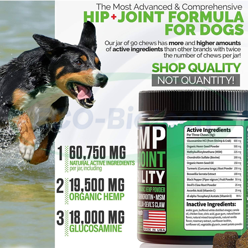 Wholesale Hip and Joint Soft Chews supplement for dogs