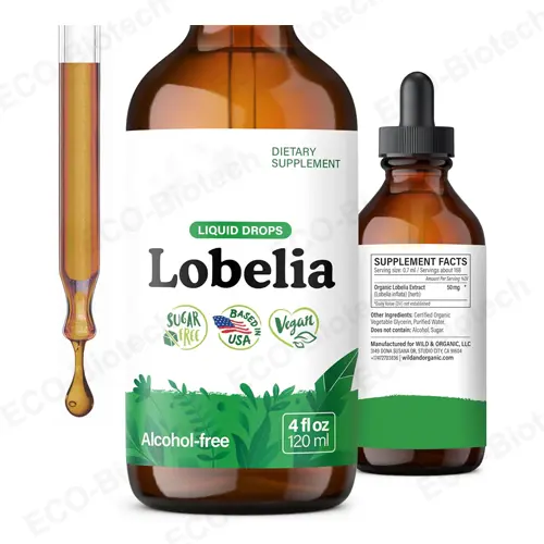 Lobelia liquid: natural lung cleanse drops