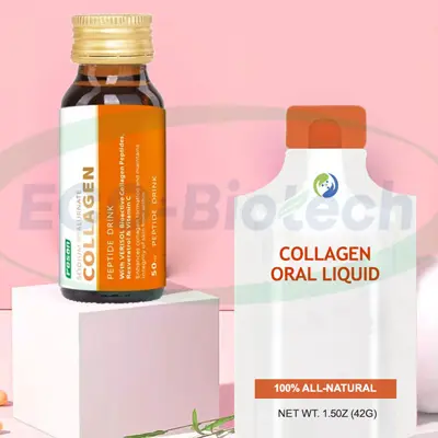 Hydrolyzed Collagen Drink Liquid | High Absorption Type I & III | Reson
