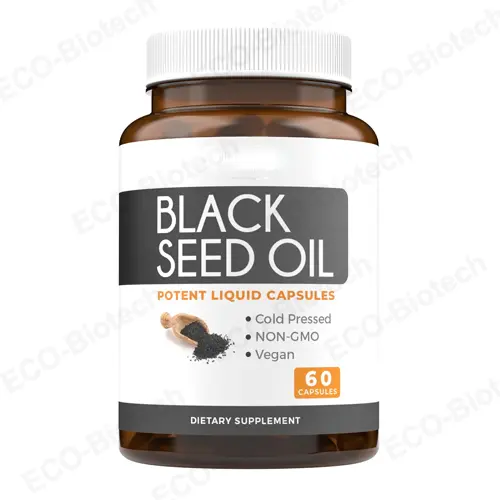 Cold-pressed Black Seed Oil Capsules Private label