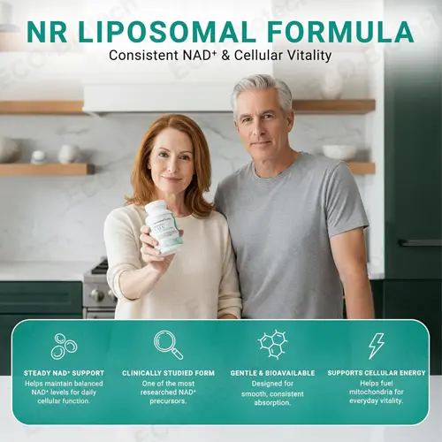 Liposomal Nicotinamide Riboside capsules NAD+ supplement