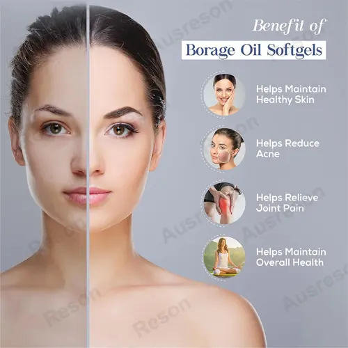 wholesale price Borage Oil softgels for skin | Reson