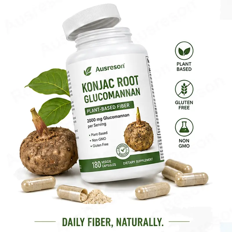 Konjac Root Capsules for weight loss Manufacturer