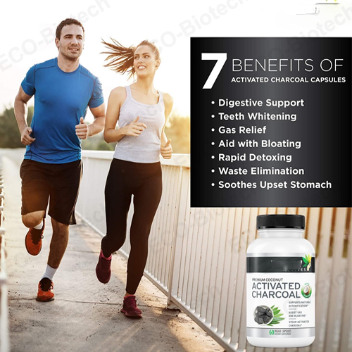 Charcoal Capsules | bloating and gas relief | Reson