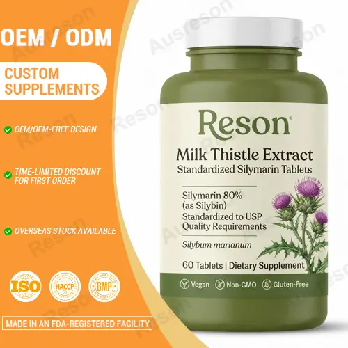Milk Thistle extract tablets Private Label Manufacturer
