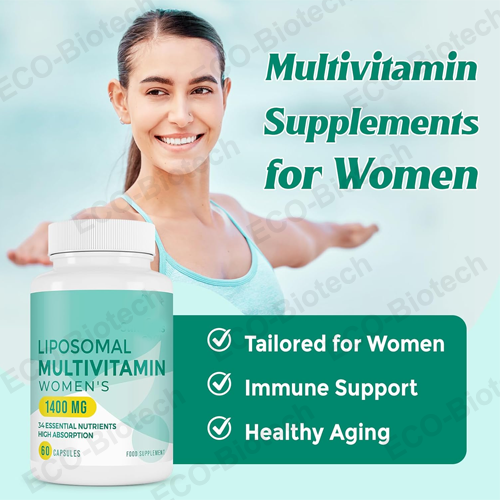 Multivitamin capsules with Liposomal manufacturer GMP