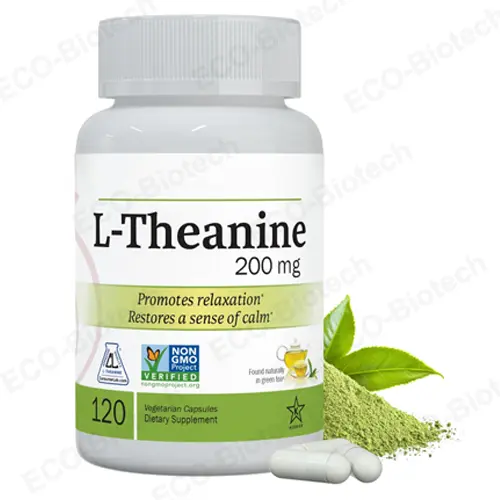 L-Theanine capsules for Mood Relaxation & Stress Relief