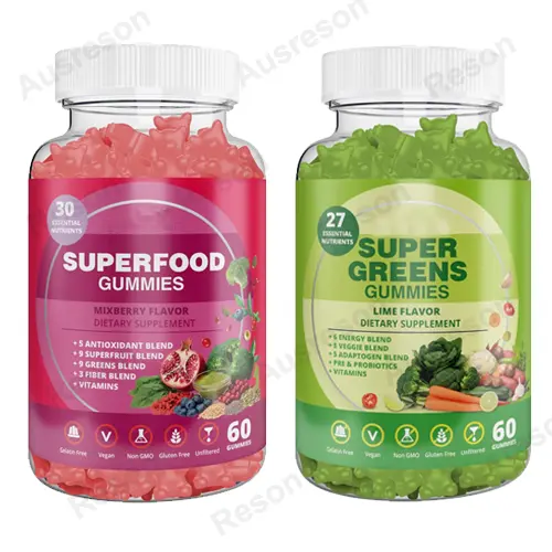 Super Greens gummies Detox support supplier | Reson