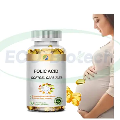 1000 mcg folic acid softgel OEM Manufacturer