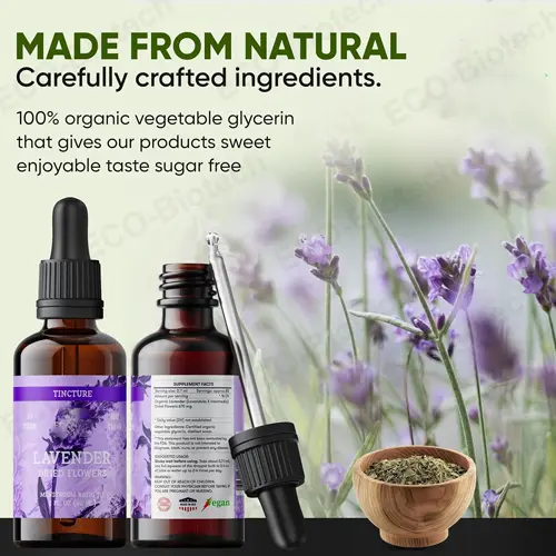 Lavender Flower extract Liquid | Calming Nervous System Support