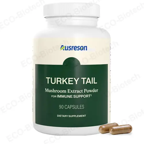 Turkey Tail Mushroom capsules: Immune System & Cellular Health