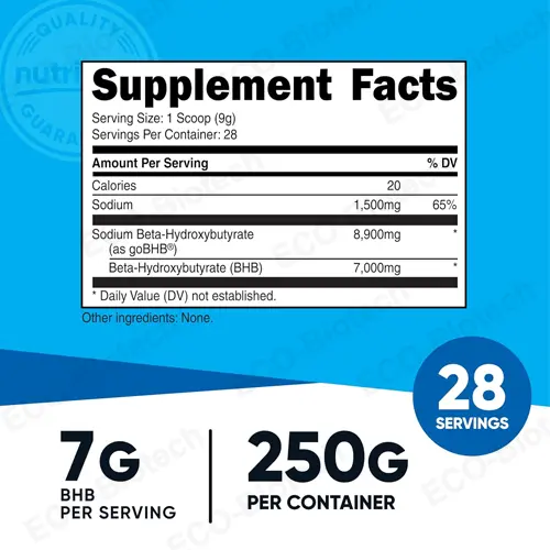 bulk wholesale supplements sodium bhb powder | Reson