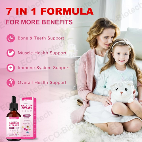 Liposomal Calcium Citrate Drops | Bone & Muscle Health | Reson