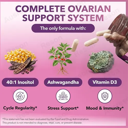 40 : 1 Myo-D-Chiro Inositol capsules for PCOS | Reson