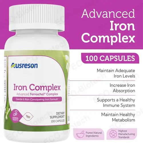Iron Complex capsules with Vitamin C for Women and Men