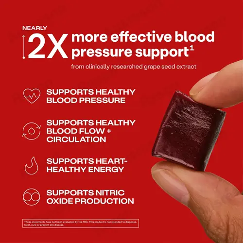 SuperBeets Heart Chews Nitric Oxide and Blood Pressure Support
