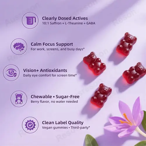 Saffron Gummies Natural appetite suppressant | Reson