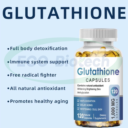 High Potency Glutathione Soft Capsules OEM Manufacturing