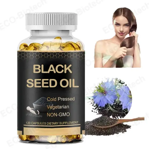 organic Black Seed Oil Softgels Cold-Pressed | oem Manufacturer Reson