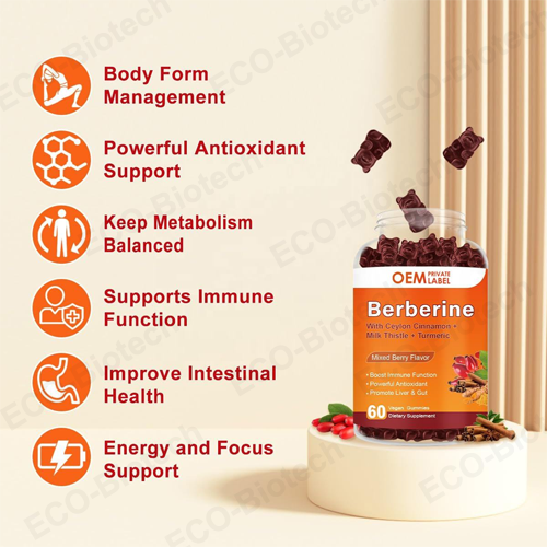 berberine Gummies supplier: Support metabolism and energy balance