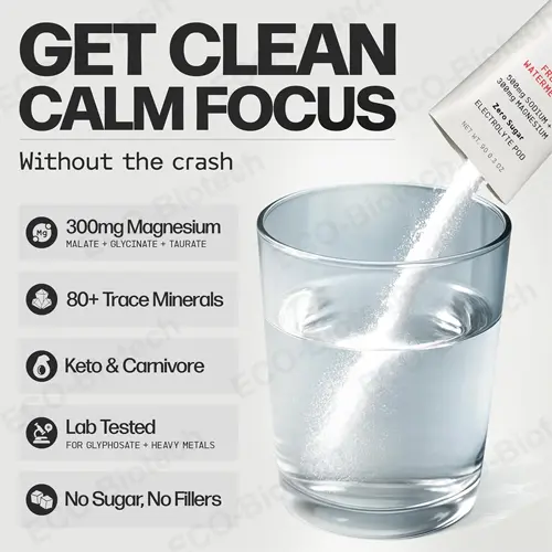 High-Bioavailability Triple Magnesium Electrolyte Powder