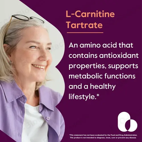 L-Carnitine Tartrate capsules: Supports Heart Health