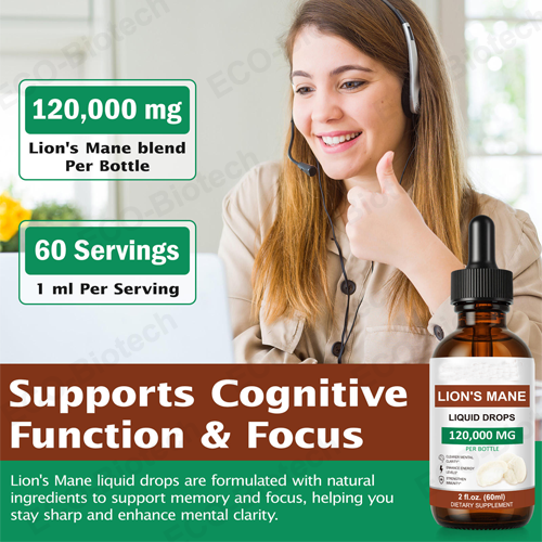 wholesale lions mane Liquid drops: brain health supplement | Reson
