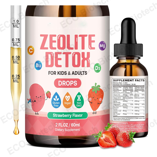 Zeolite Detox liquid Drops with Magnesium for Kids & Adults