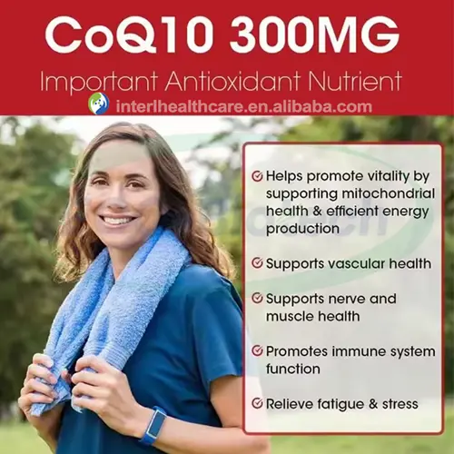 Coenzyme Q10 CoQ10 Capsules for heart health supplier | Reson