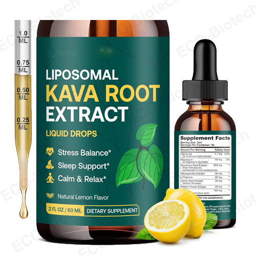 OEM Liposomal Kava extract Drops Relaxation & Sleep Supplement