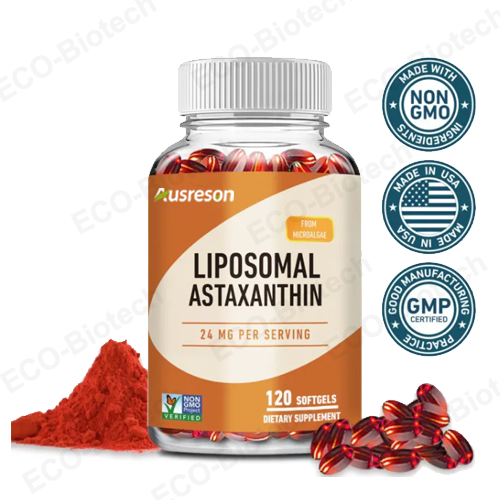 Manufacturer Liposomal Astaxanthin softgels for skin anti-aging | Reson