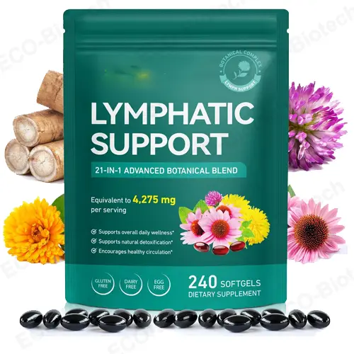 Lymphatic support softgels Private label Manufacturer