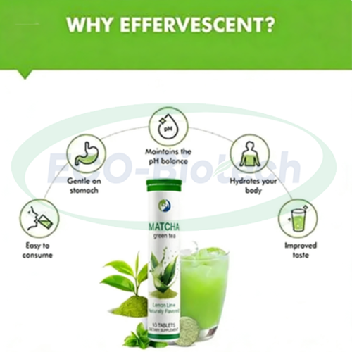 Green Tea Matcha Effervescent Tablets supplier