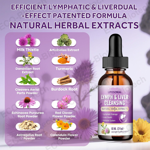 liposomal Liver Cleanse Detox Drops supplement, Immune & Health