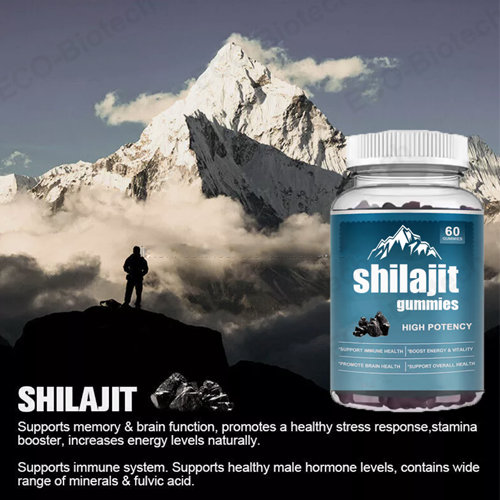 supply 3000mg shilajit gummies gold with Fulvic Acid | Reson