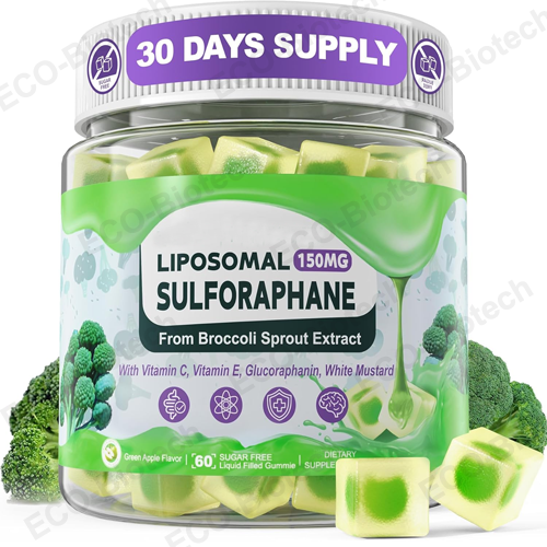 oem Liposomal Sulforaphane Supplement gummies Broccoli Sprouts Extract