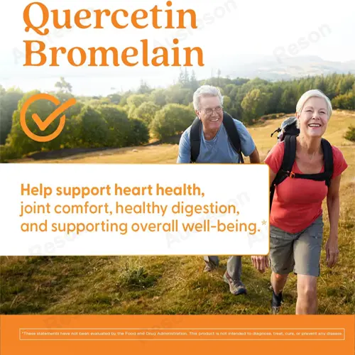 High absorption Quercetin Bromelain capsules | Reson