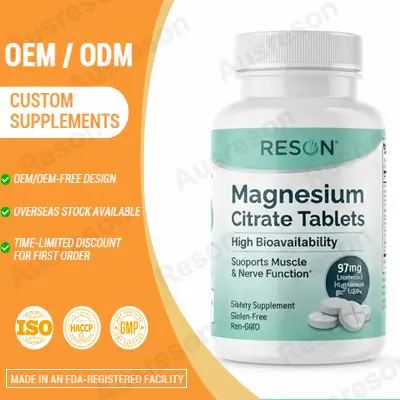 Magnesium citrate tablets high absorption bulk supplier