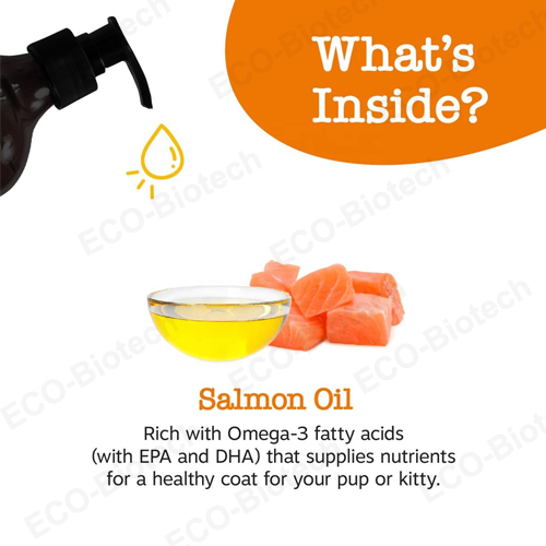 Wild Alaskan Salmon Oil Omega 3 EPA & DHA for Dogs & Cats