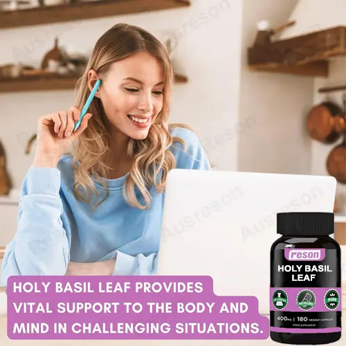 Holy Basil Leaf capsules GMP certified factory | Reson