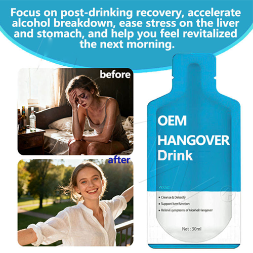 Anti Hangover Drink liquid OEM Private Label Liver Supplement
