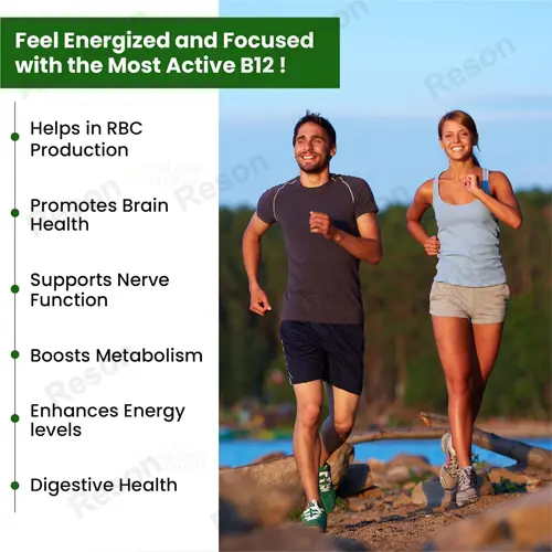Vitamin B12 Methylcobalamin tablets for Energy & Nerves