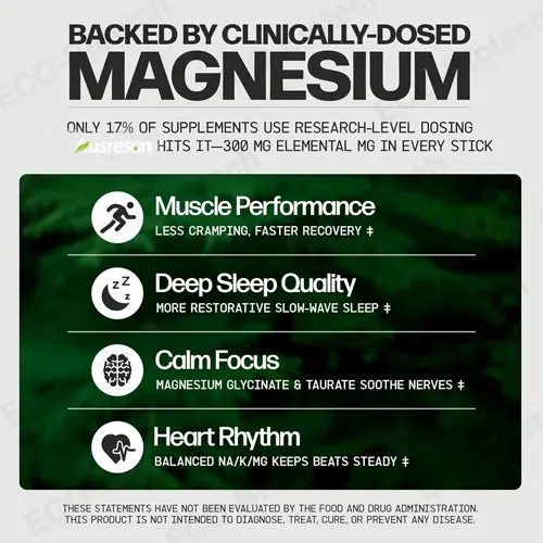 High-Bioavailability Triple Magnesium Electrolyte Powder