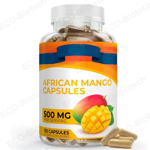African Mango Seed Extract capsules Natural weight and metabolic support