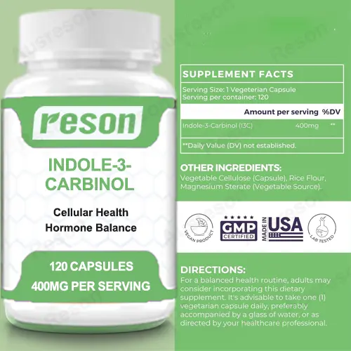 Indole-3-Carbinol 400mg supplement | Reson