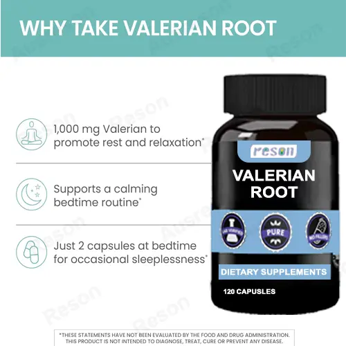 Valerian Root capsules GMP certification | Reson
