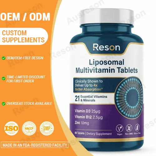 liposomal multivitamin tablets Private label Manufacturer