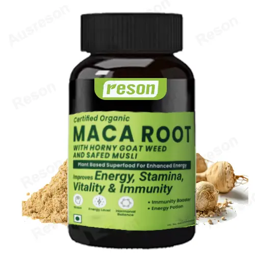 Maca Root capsules for hormonal balance in women | Reson